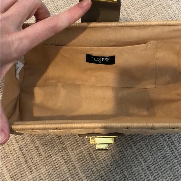 Jcrew rattan clutch - Picture 2 of 4